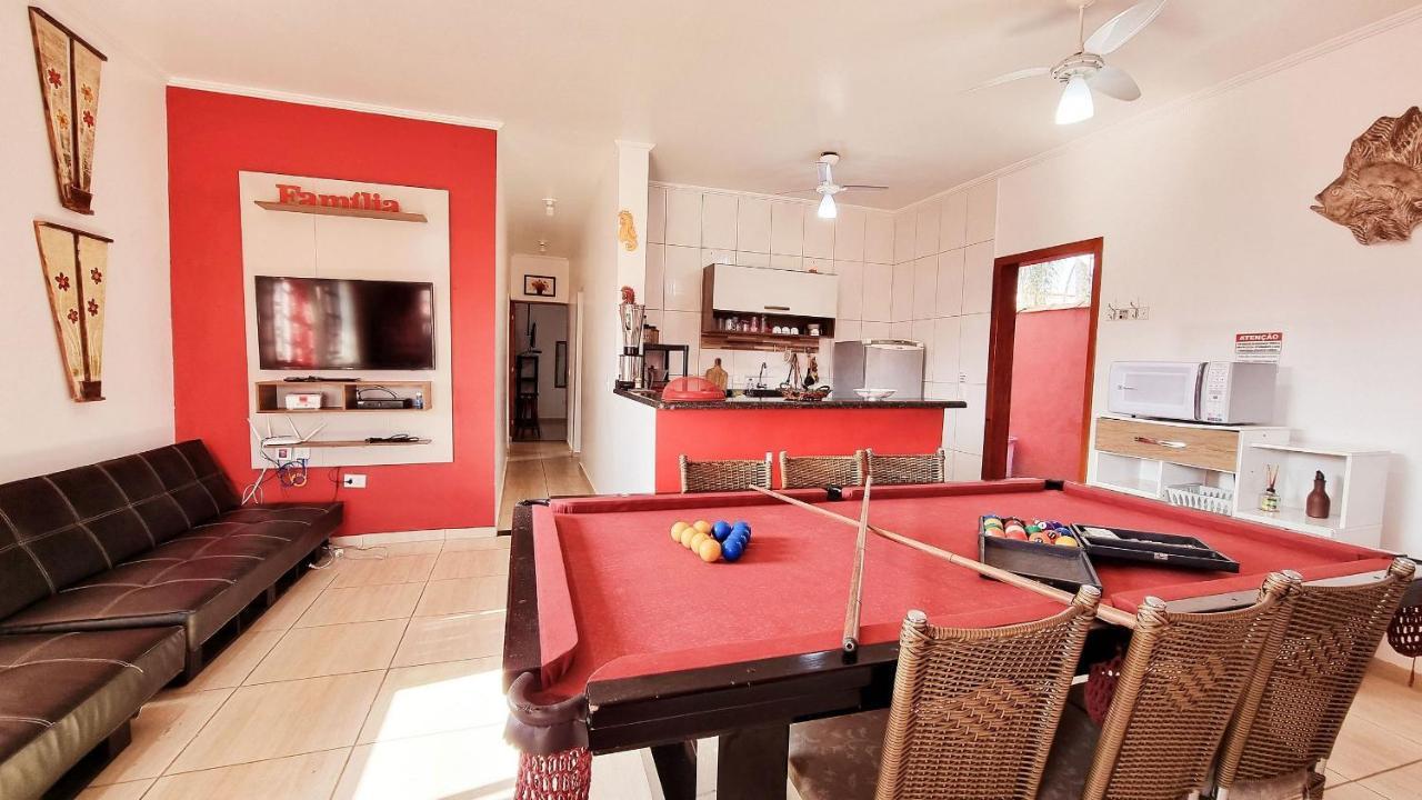 Piscina, Varanda Gourmet, Bilhar, Wi-Fi, Smart Tv Villa Itanhaem Luaran gambar